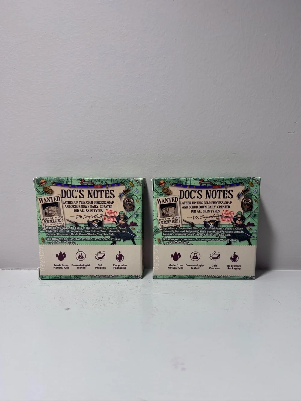Dr Squatch - Three Sword Surge Men's Soap - 2 Pack - Limited Edition